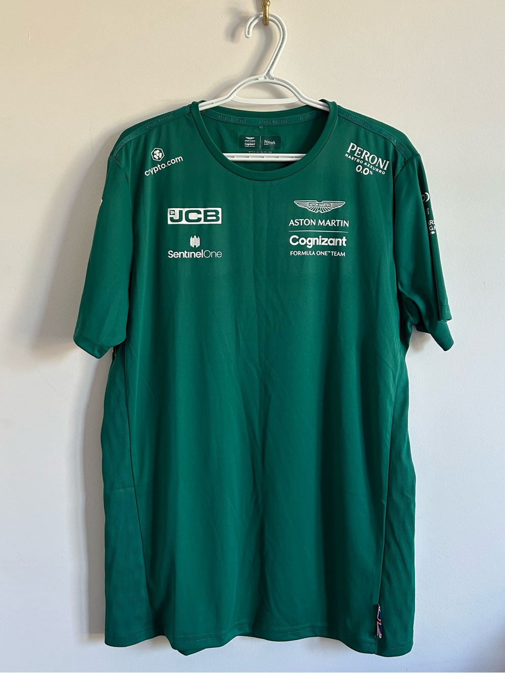 Aston Martin F1 Racing Jersey Green XL